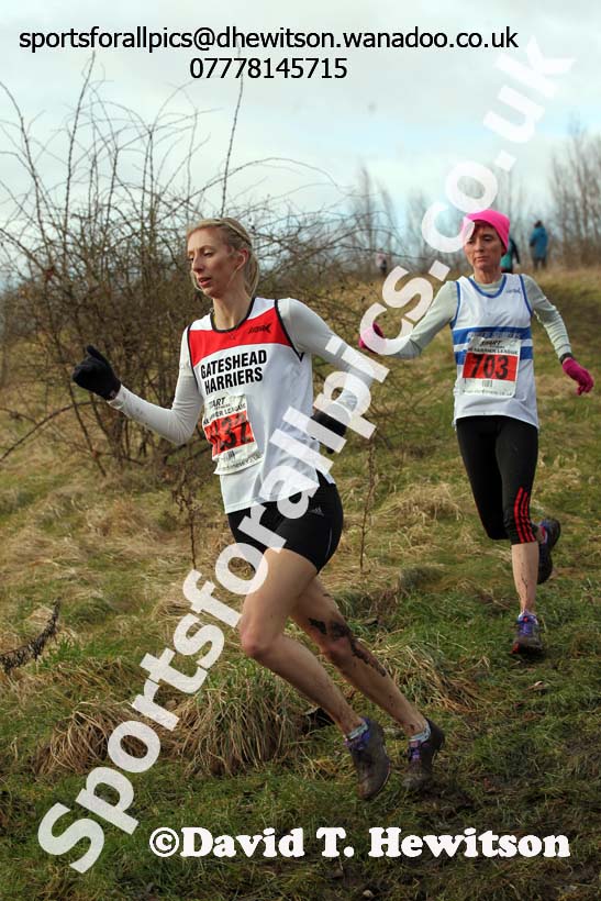 Senior womens NEHL, Jarrow. Photo: David T. Hewitson/Sports for All Pics